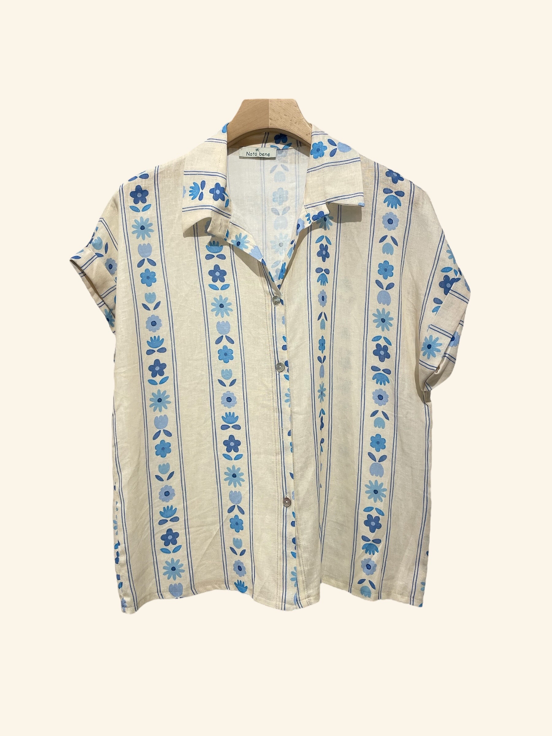 Grossiste NOTA BENE - Chemise imprimée manche courte