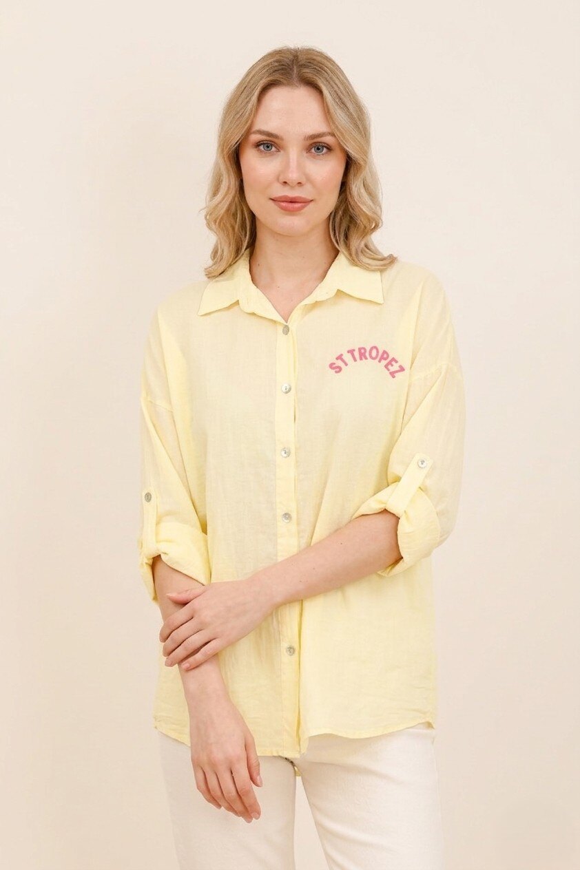 Grossiste NOTA BENE - Chemise Imprimé St Tropez