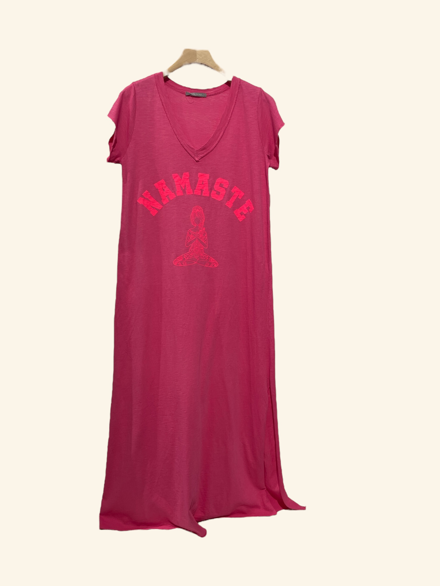 Grossiste NOTA BENE - Robe longue en coton “Namaste”