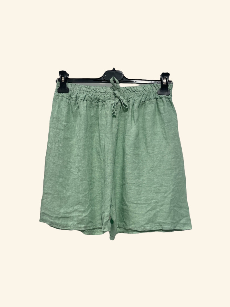 Großhändler NOTA BENE - Schlichte Leinenshorts