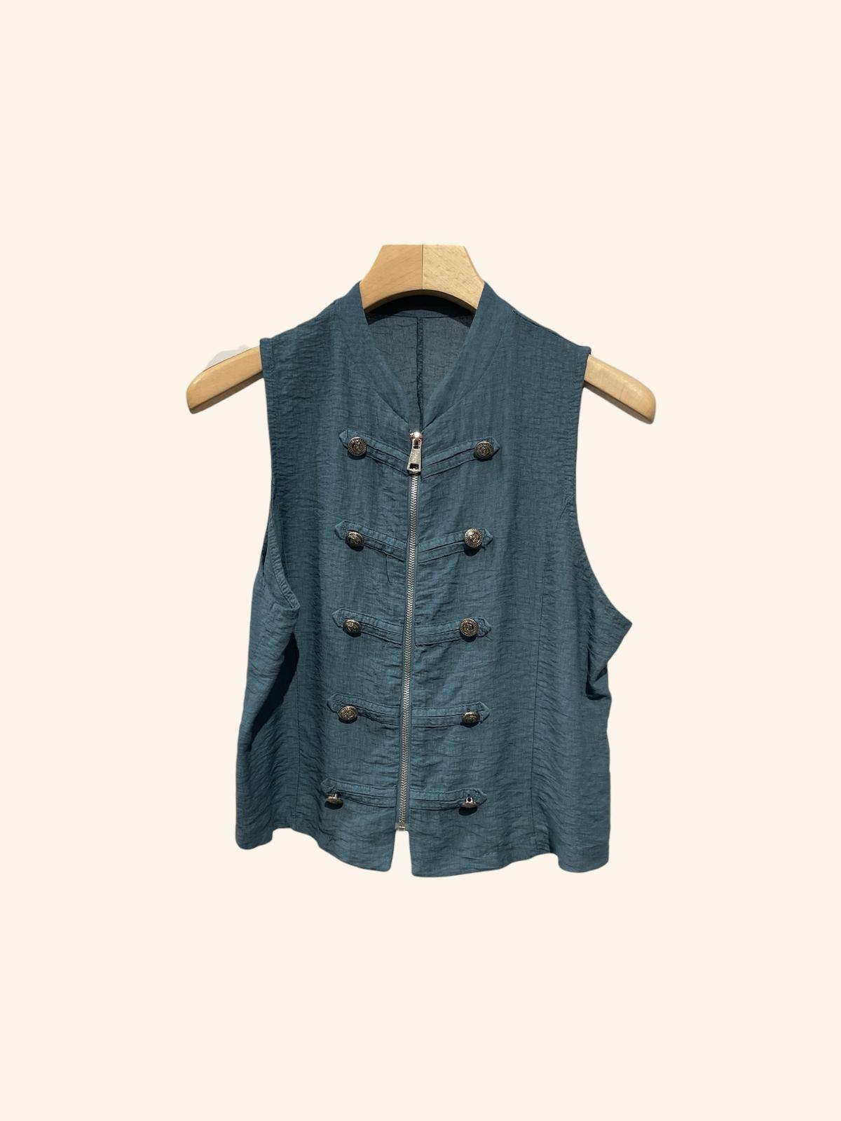 Grossiste NOTA BENE - Veste Zippée sans manches