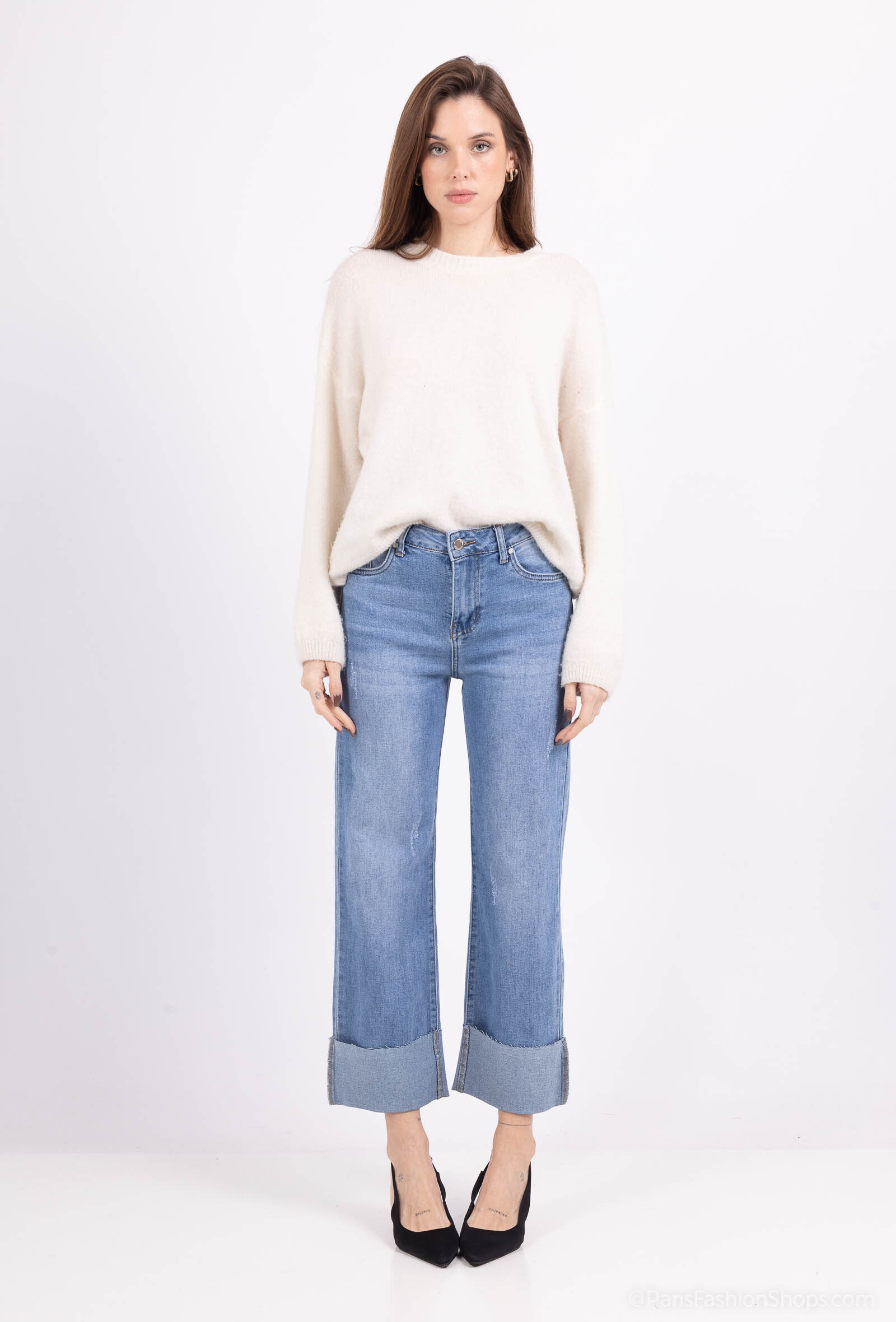 Grossiste NOVO CREATION - JEANS NORMAL STYLE COUPE DROIT