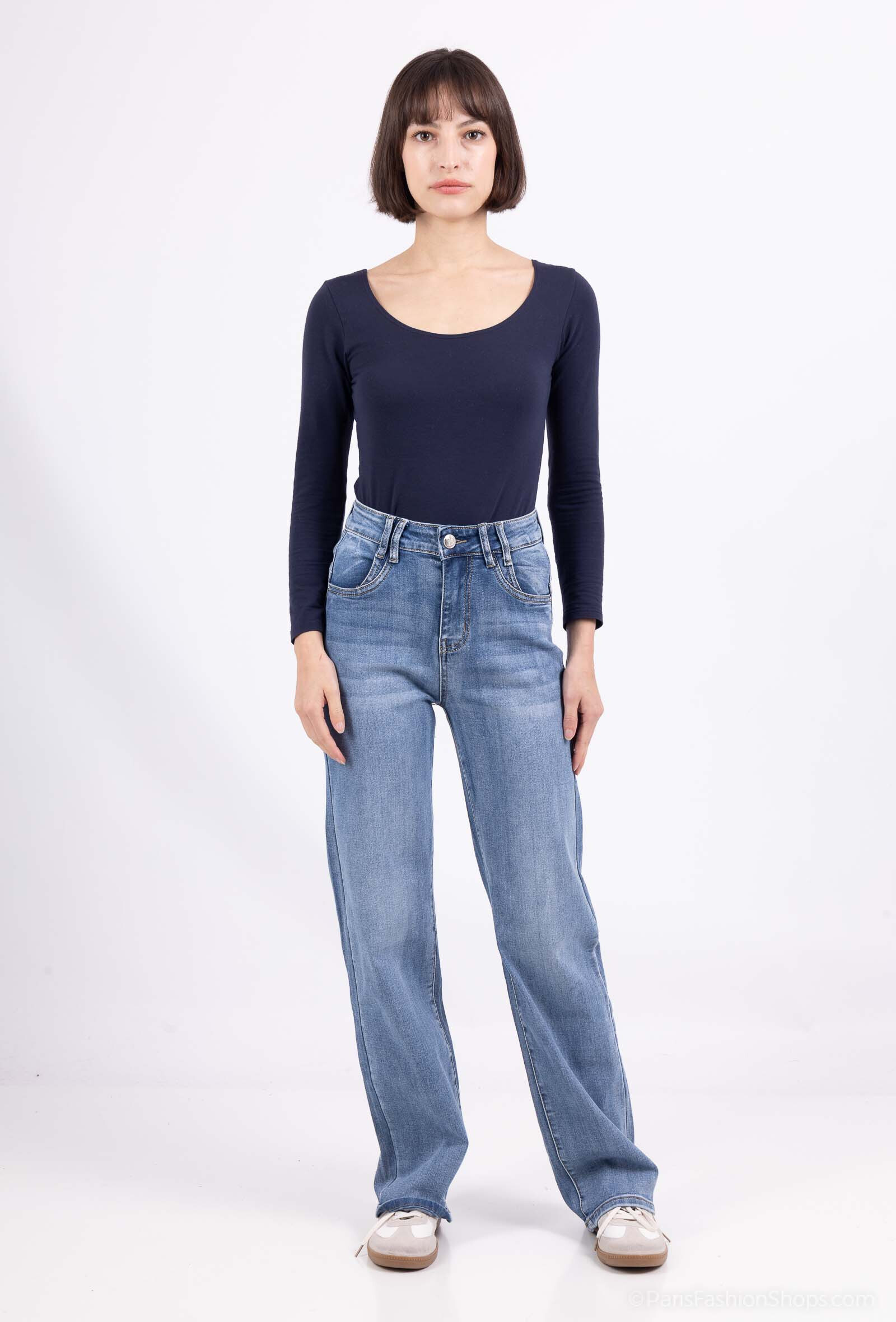Wholesaler NOVO CREATION - NORMAL STYLE STRAIGHT FIT JEANS