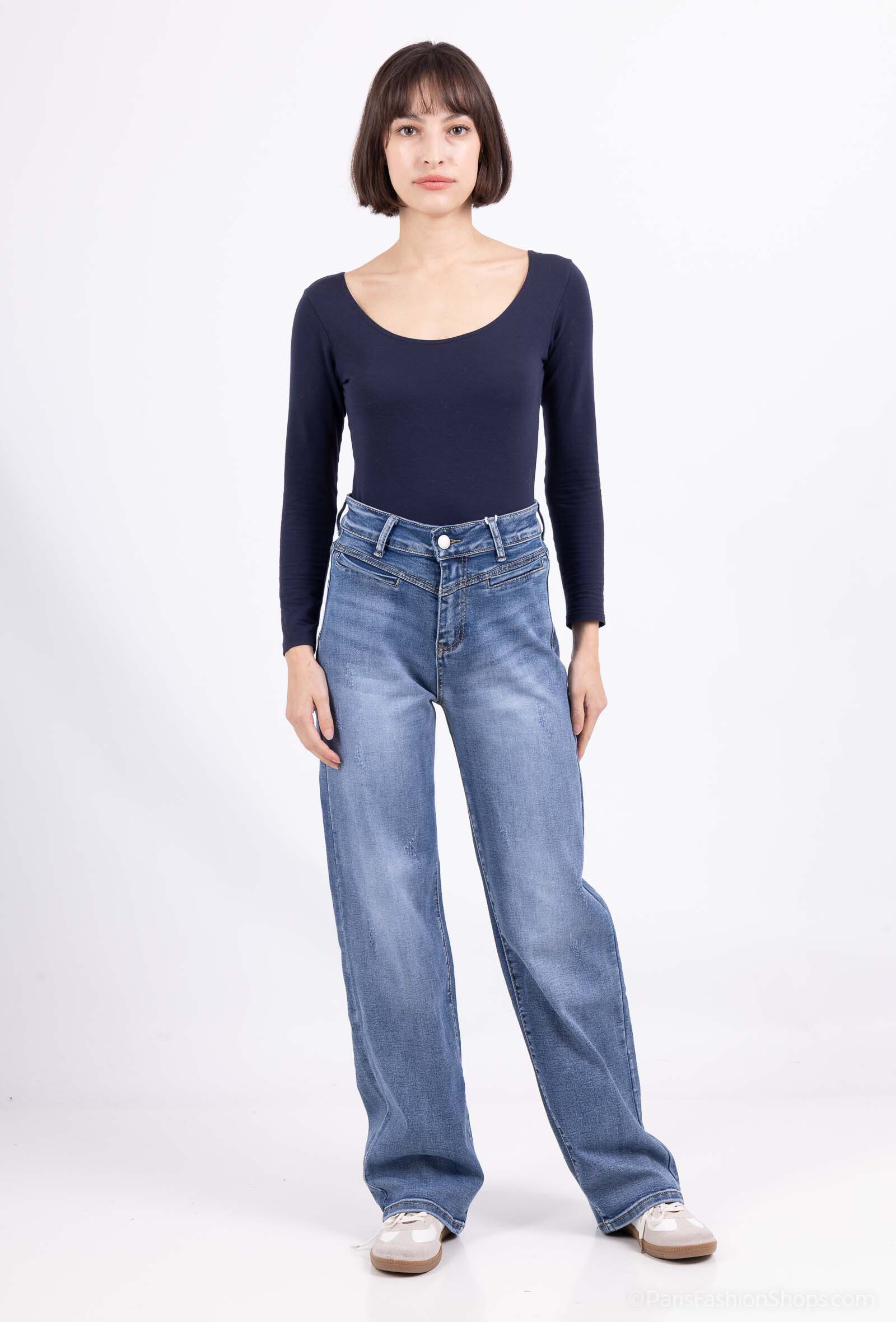 Wholesaler NOVO CREATION - NORMAL STYLE STRAIGHT FIT JEANS