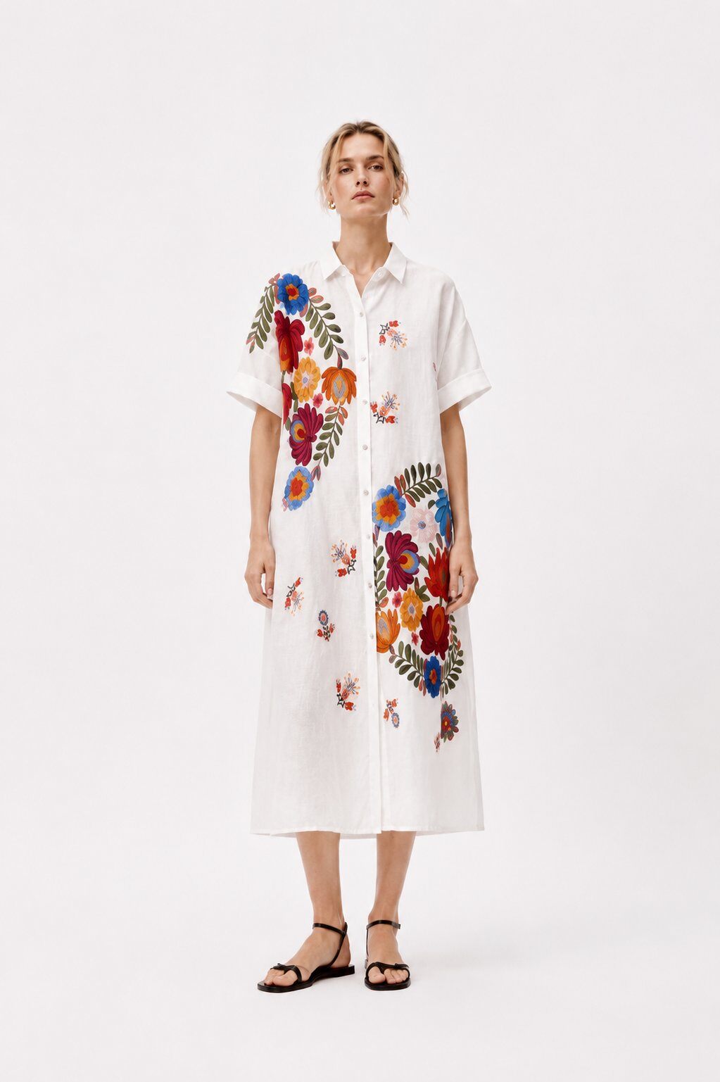 Mayorista O.TD - Vestido con estampado floral