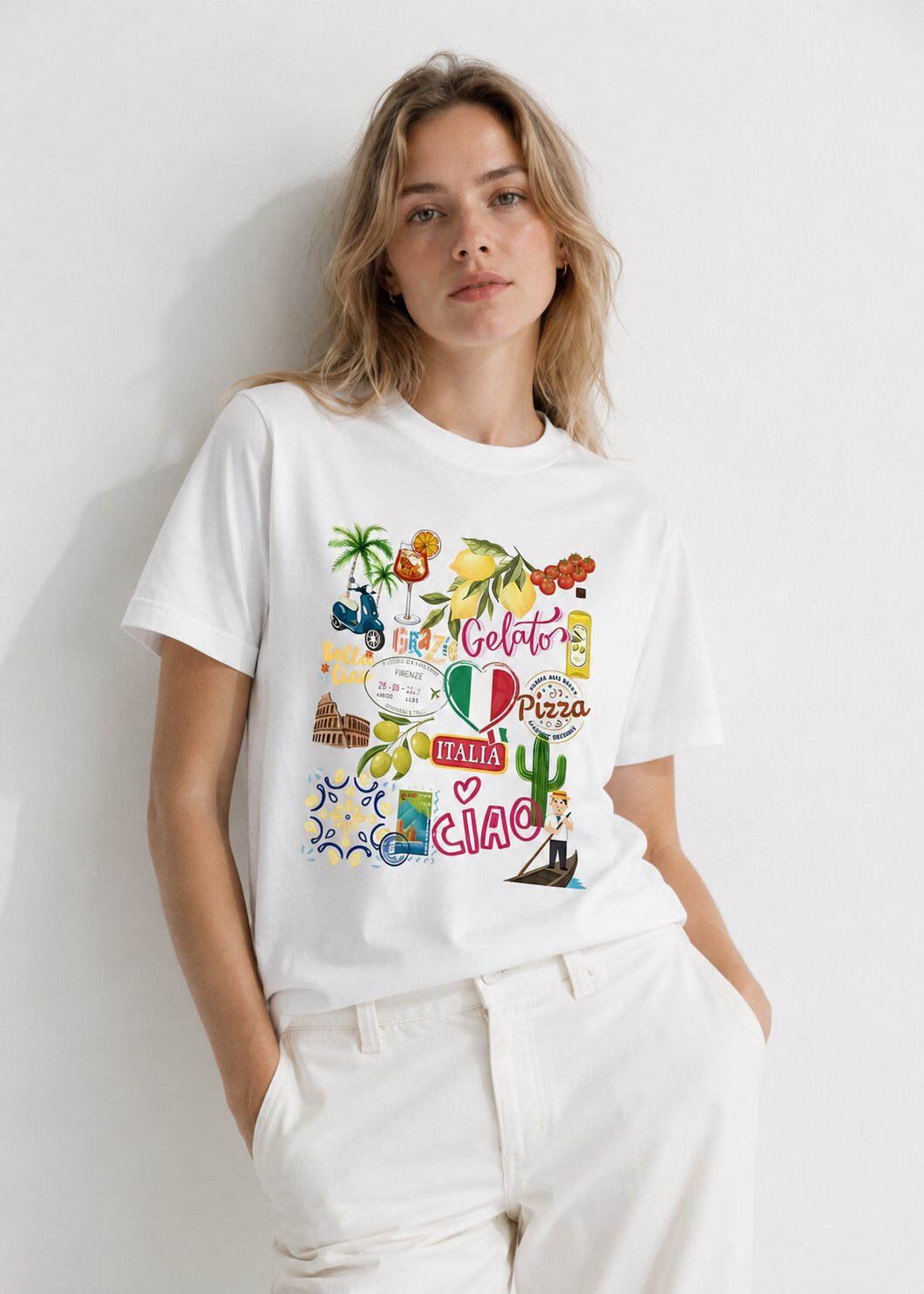 Wholesaler O.TD - Women's t-shirt with print