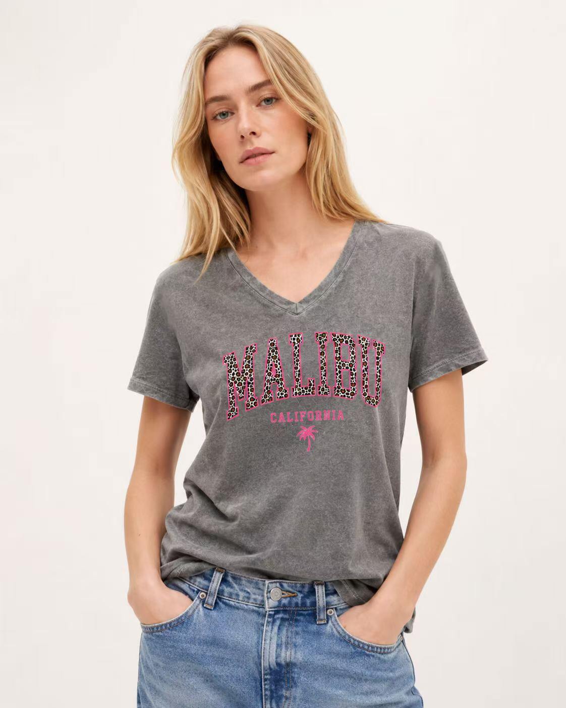 Grossiste O.TD - T-shirt avec imprimé tie-dye