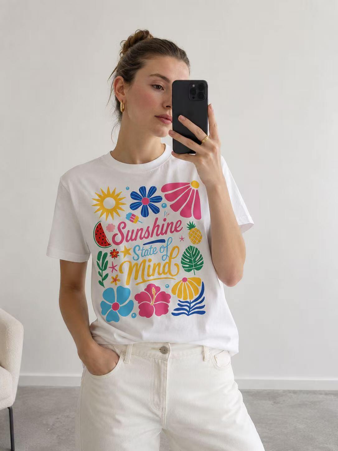 Mayorista O.TD - Camiseta con estampado