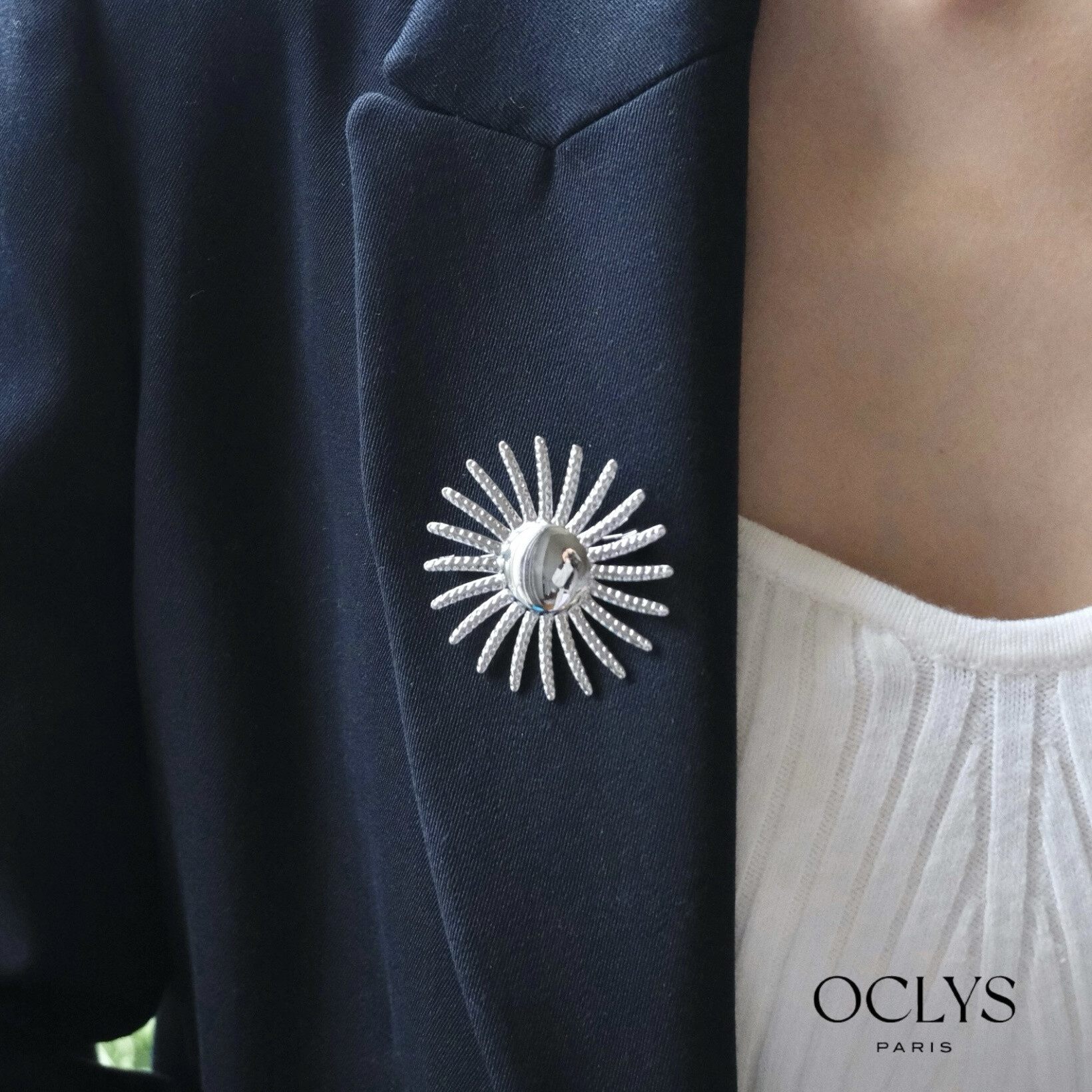 Wholesaler OCLYS - Sally Gold Stainless Steel Sun Ring