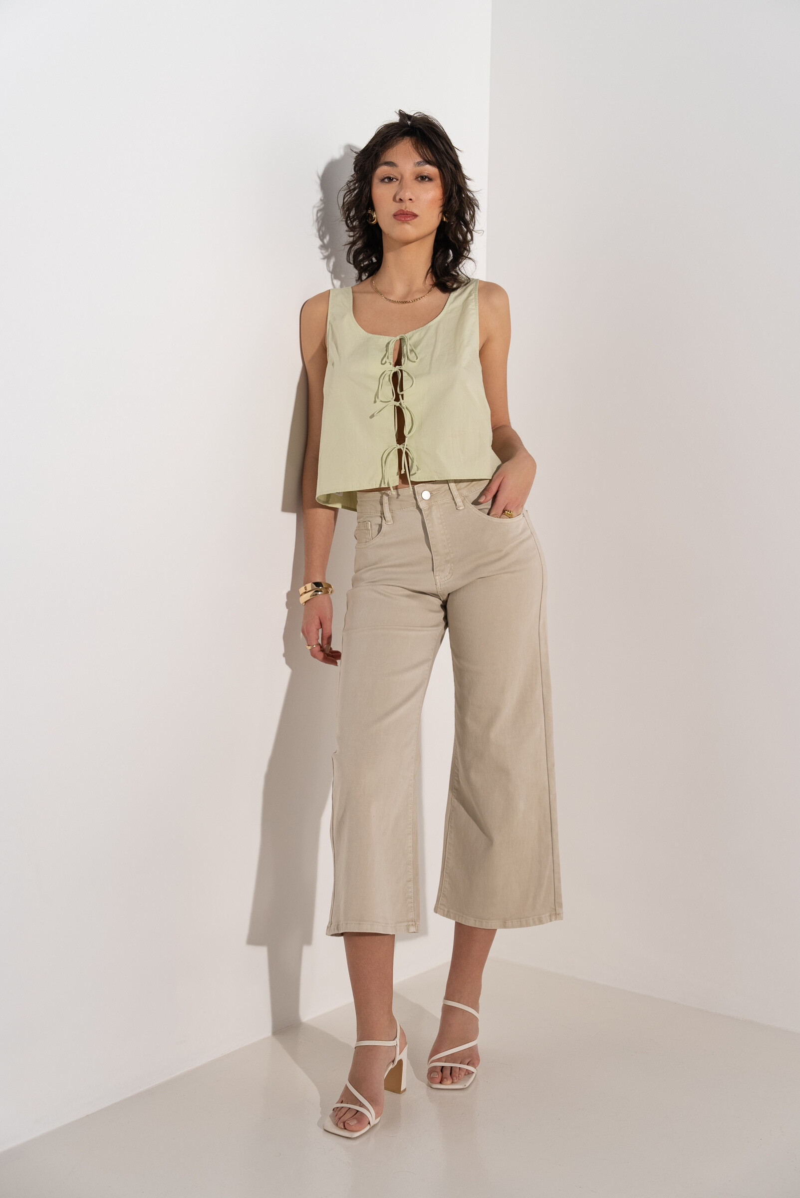 Wholesaler ONADO - Wide leg Cropped