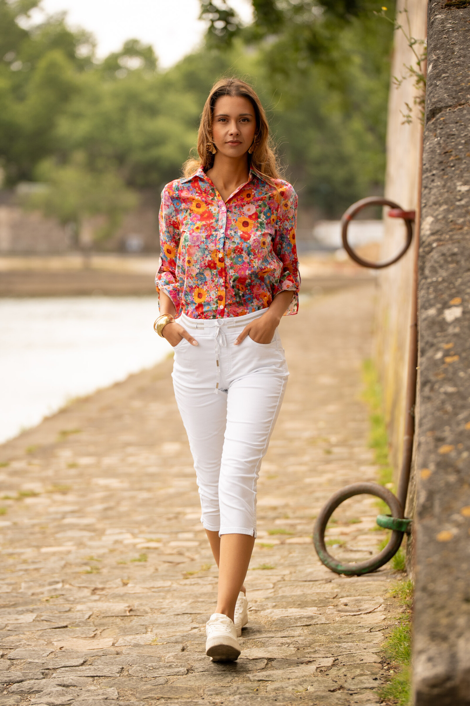 Grossiste ONADO - Pantalon Capri - Pantacourt - Mode