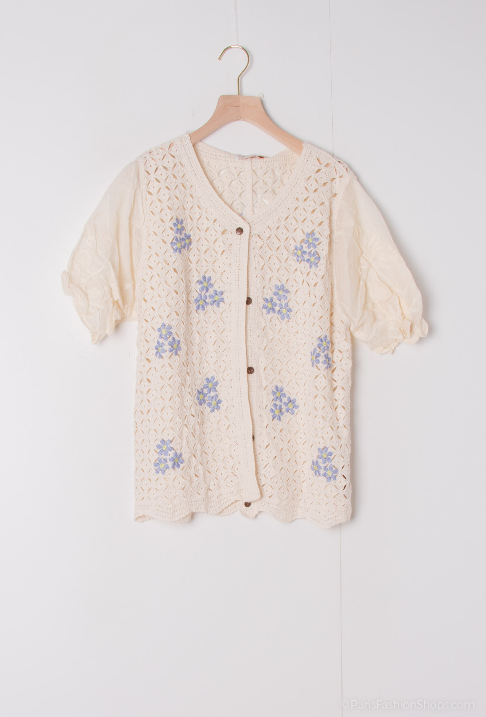 Großhändler ONADO - Top Häkeln mit Blumen