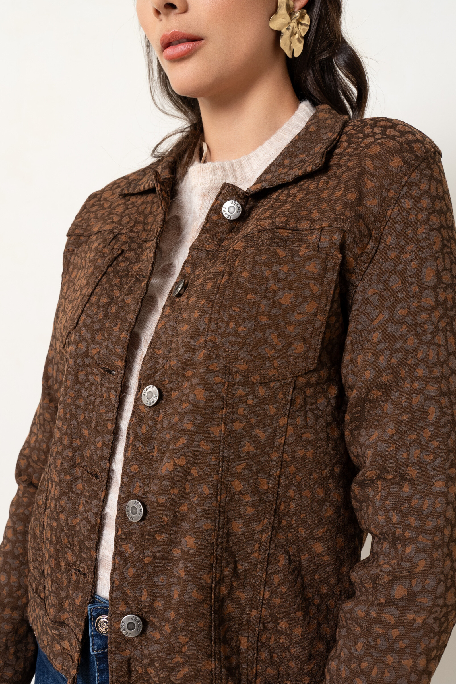 Wholesaler ONADO - Velvet Jacket - Khaki