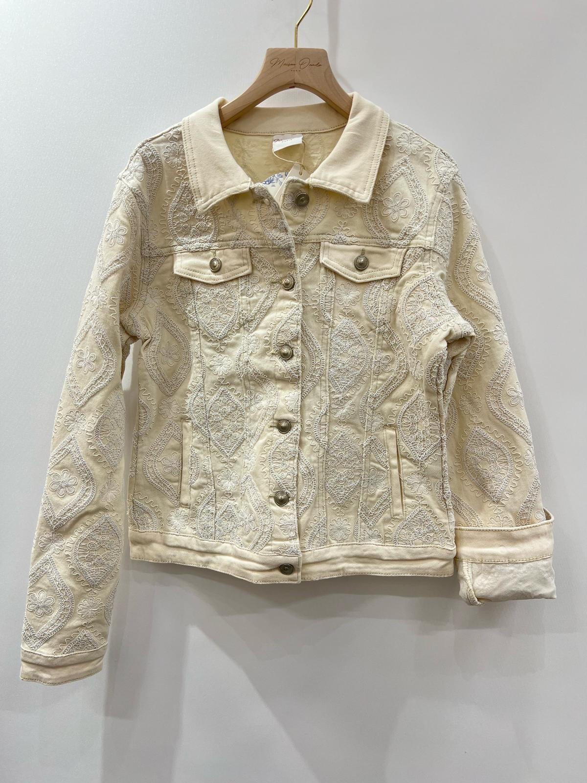 Wholesaler ONADO - Jacket with all over embroidery