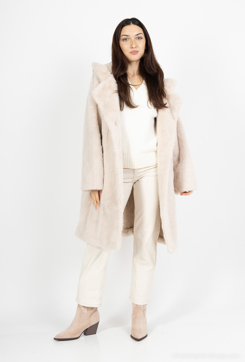 Wholesaler Onyxo - Faux fur coat
