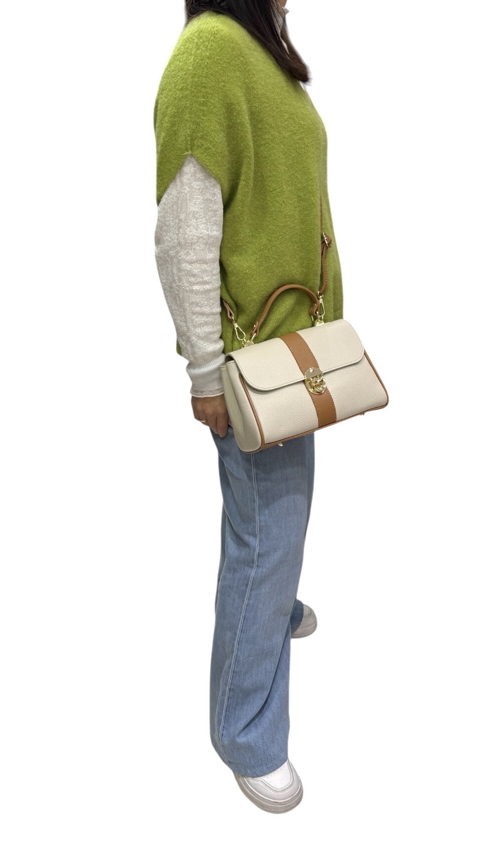 Grossiste Onyxo - Sac bandoulière en cuir vachette