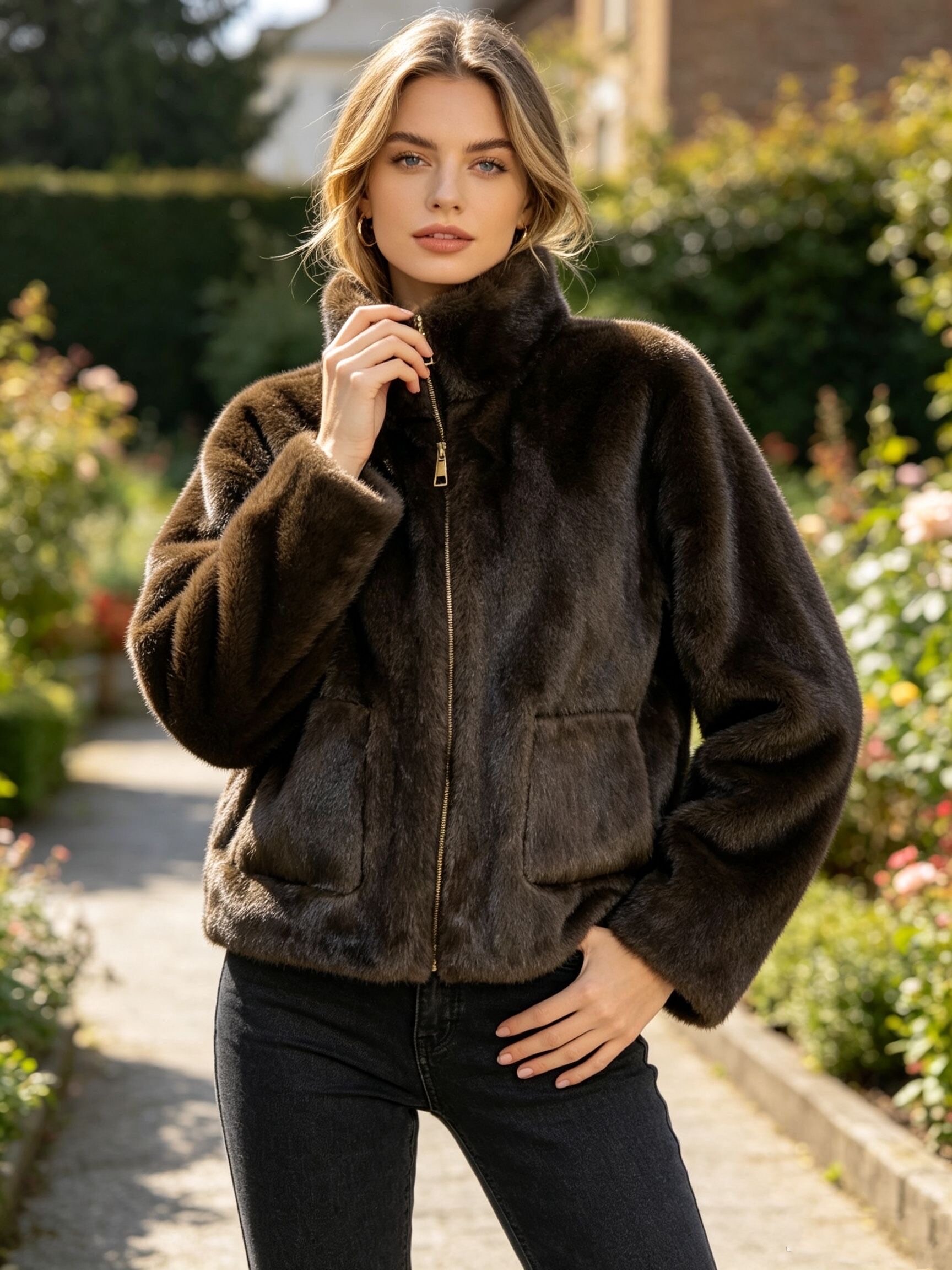 Großhändler Onyxo - Wendbare Jacke