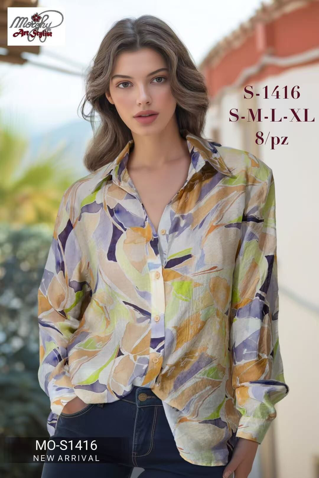 Wholesaler OOKA - Printed shirt