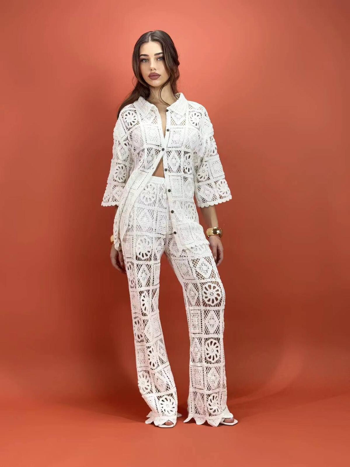 Wholesaler OOKA - Lace shirt