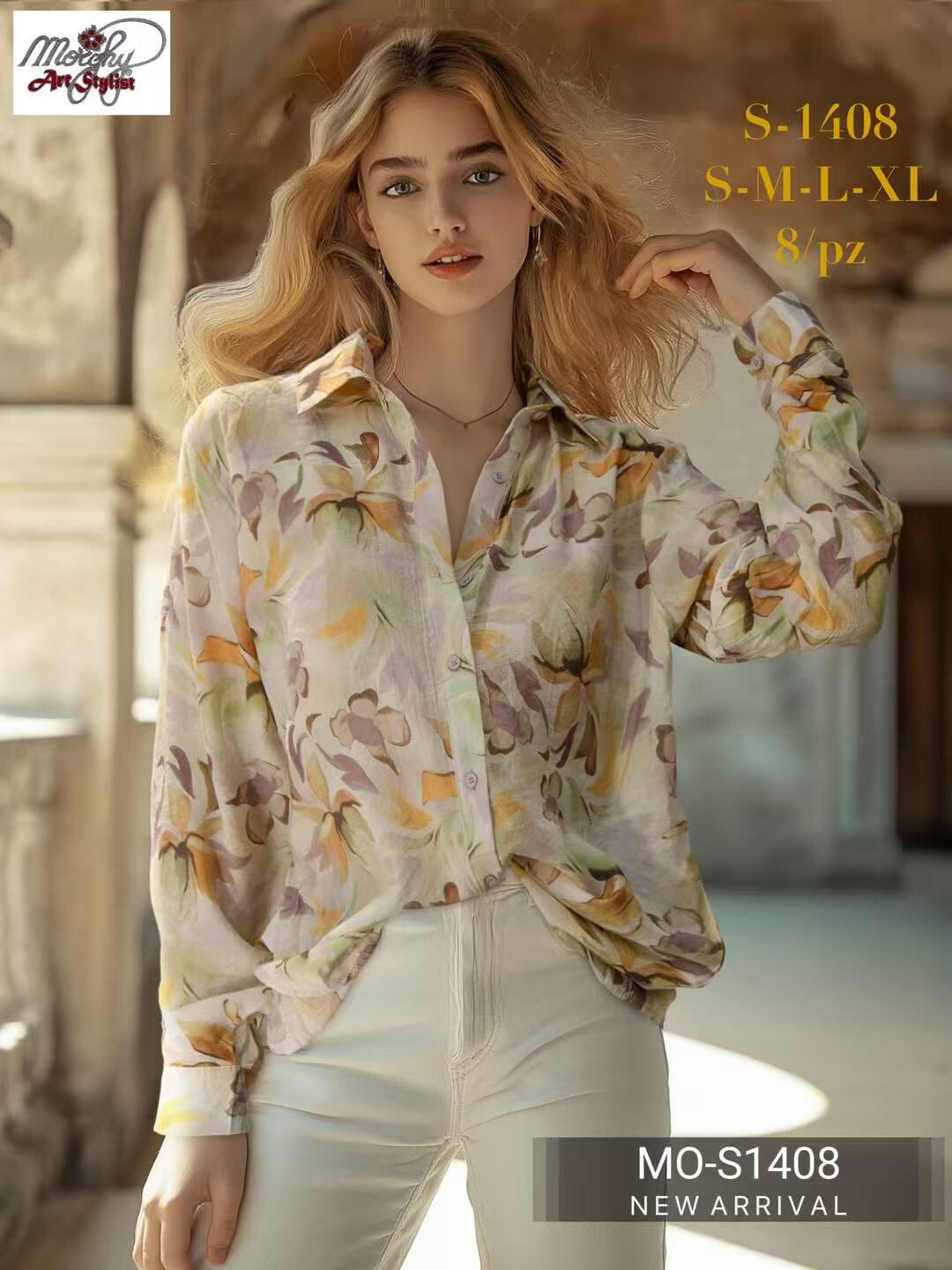 Wholesaler OOKA - Printed shirt