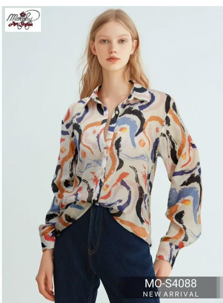Wholesaler OOKA - Printed shirt