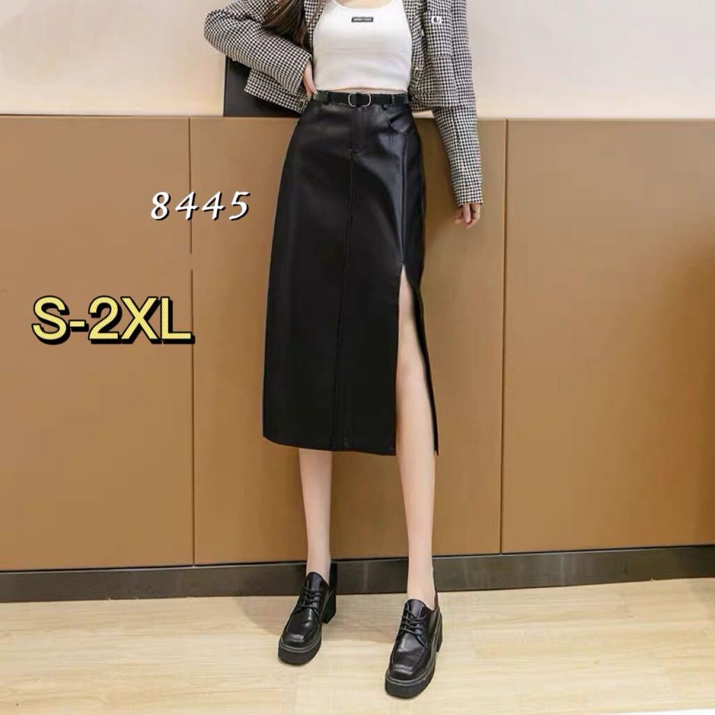 Wholesaler OOKA - Leather skirt