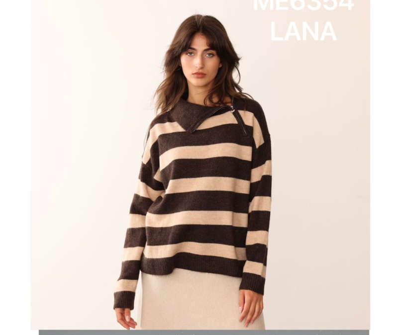 Wholesaler OOKA - Striped sweater