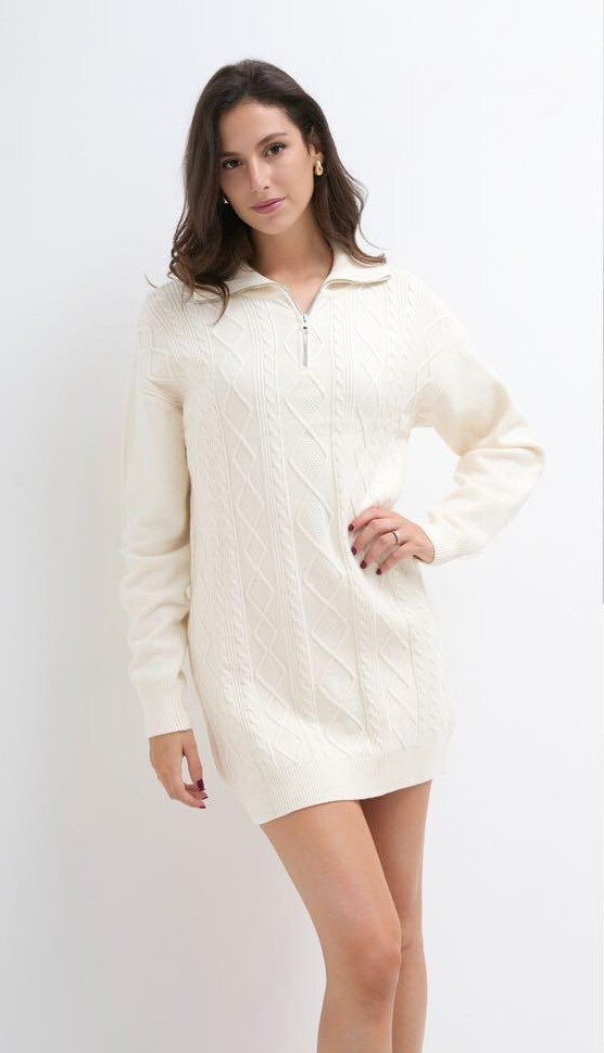 Wholesaler OOKA - Zip collar tunic