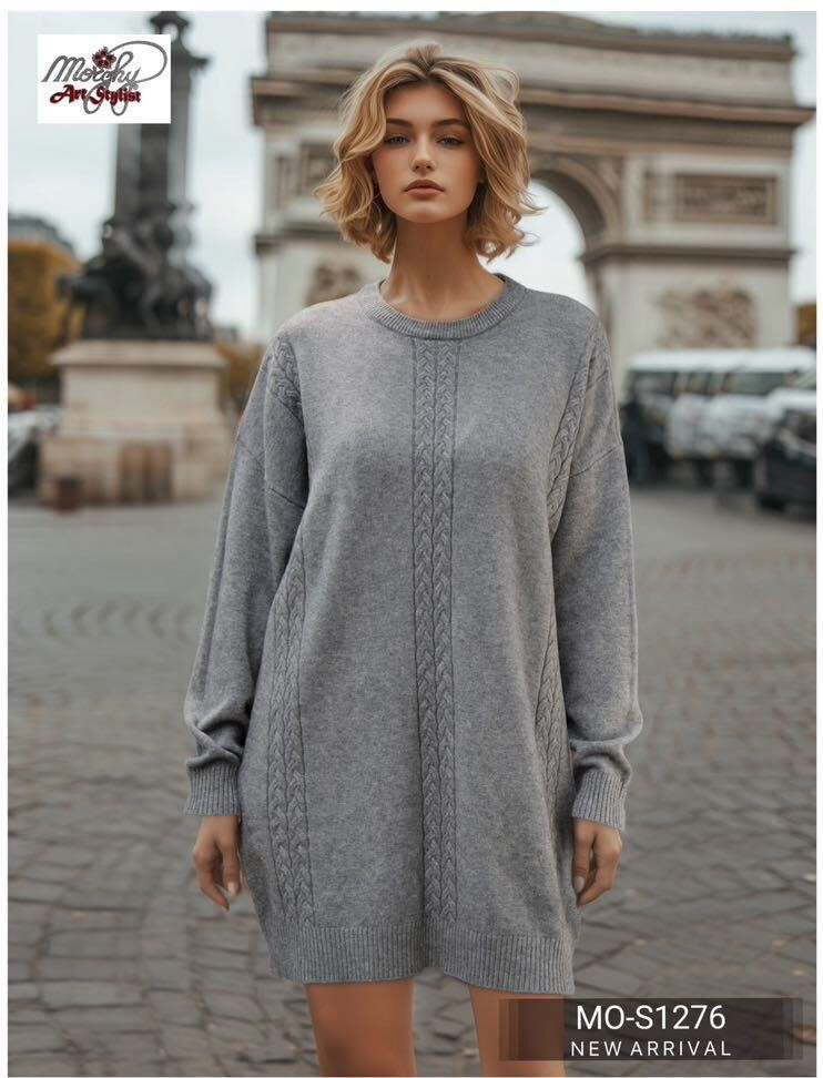 Wholesaler OOKA - Tunic sweater