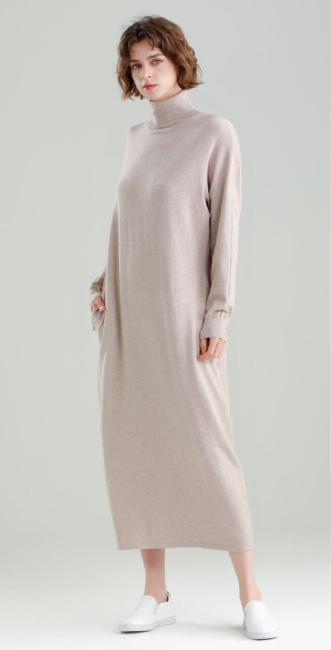 Wholesaler OOKA - Long knit dress