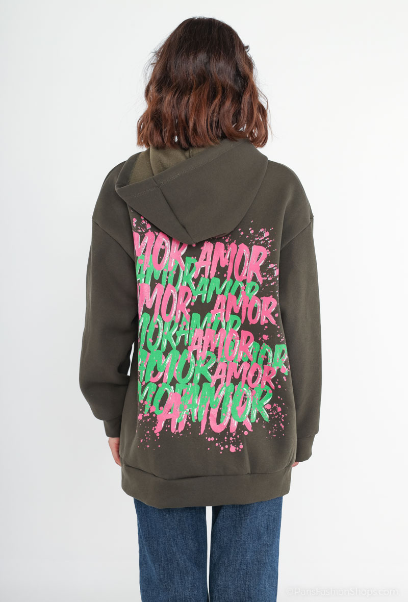 Grossiste OOKA - Sweat à capuche