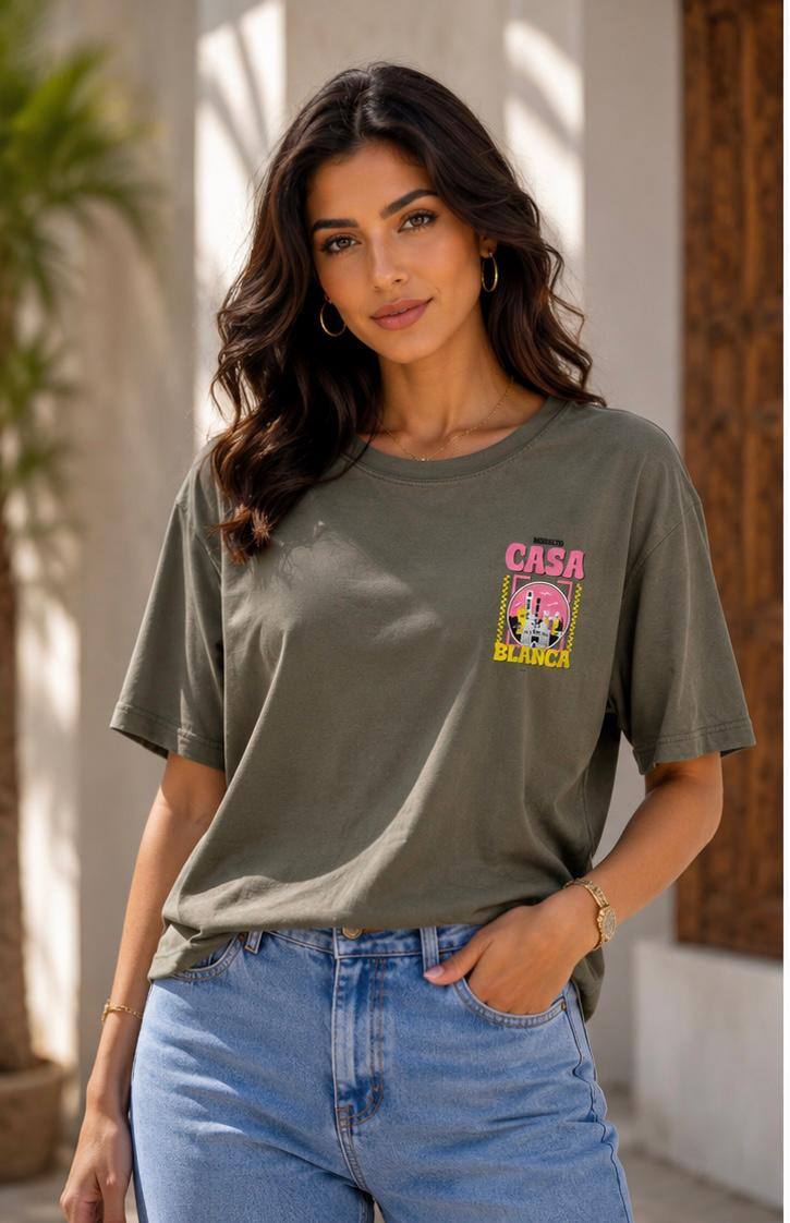 Grossiste OOKA - T-shirt imprimée CASA