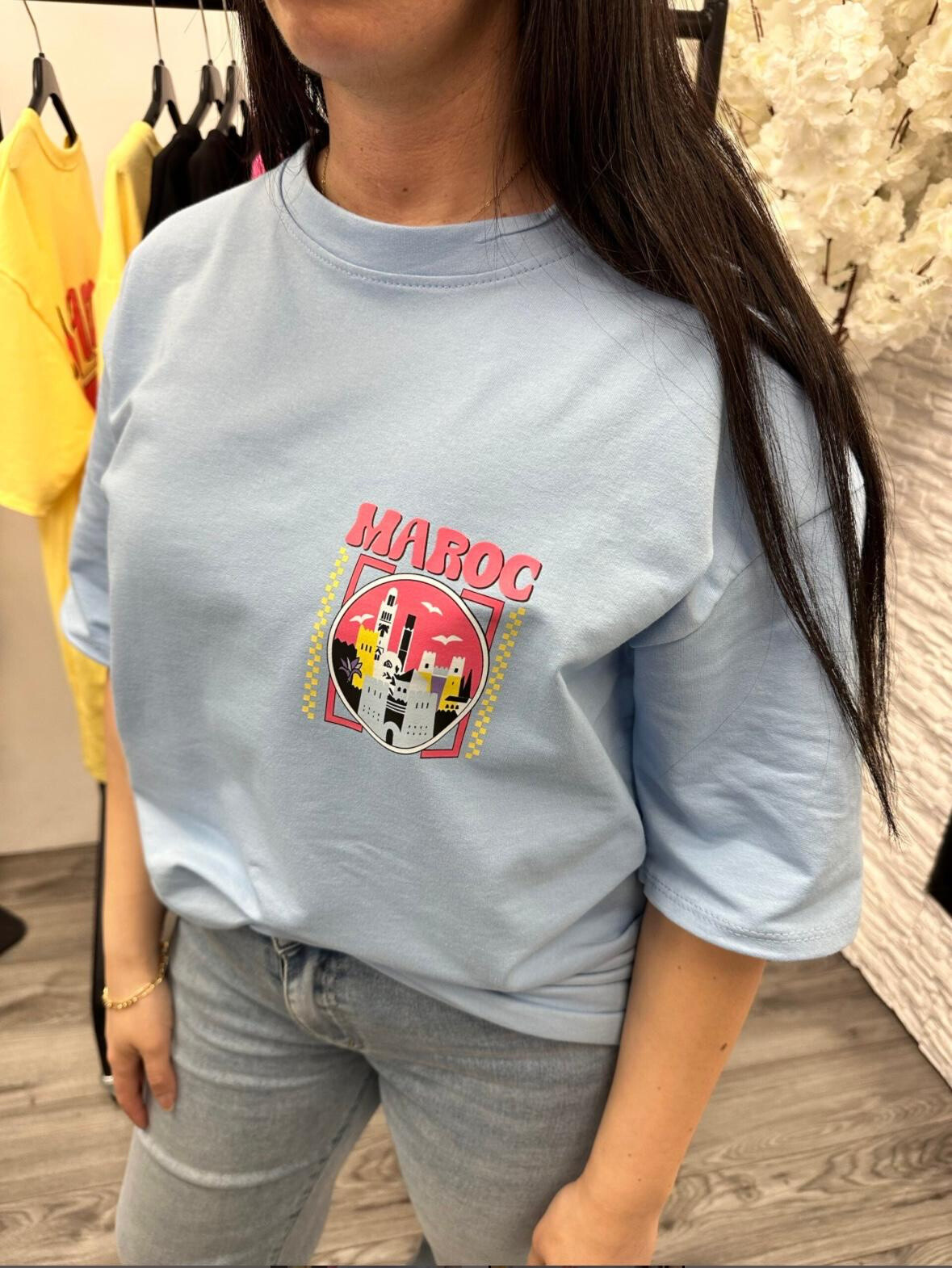 Grossiste OOKA - T-Shirt imprimée MAROC