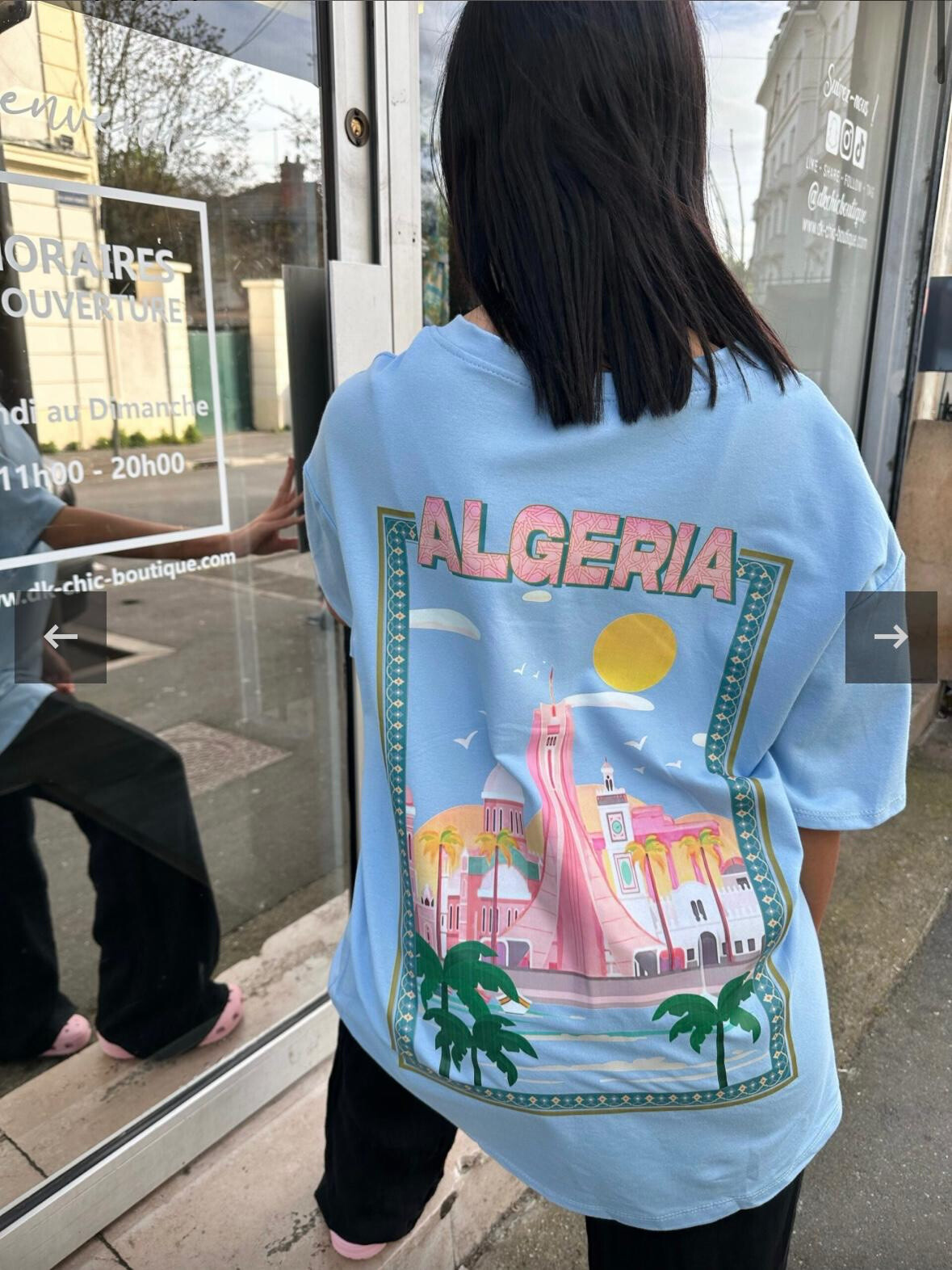 Wholesaler OOKA - Algeria printed t-shirt