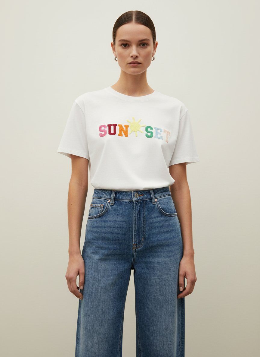 Wholesaler O.TD - Printed T-shirt