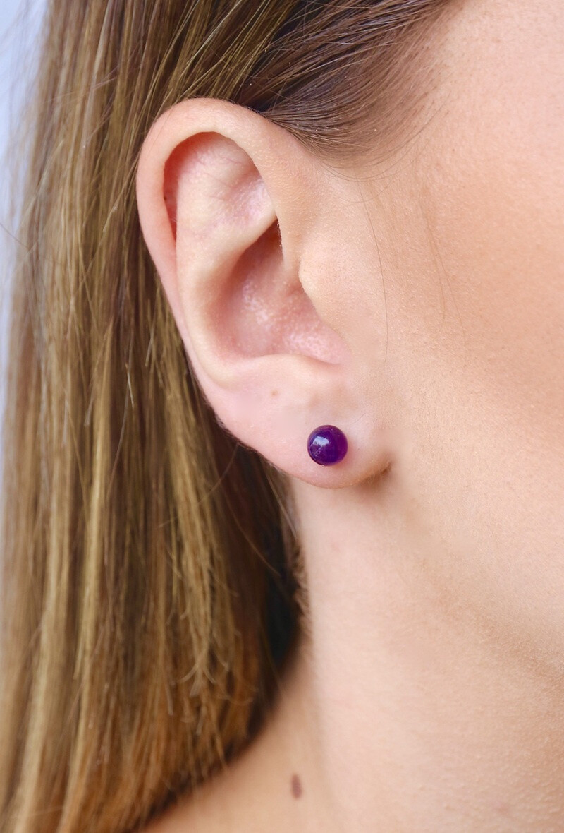 Wholesaler OPALOOK FRANCE - Purple Amethyst Bullet, Silver 925-CKM-BO001-AM