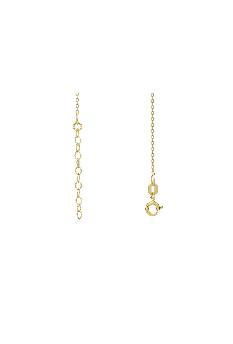 Grossiste OPALOOK FRANCE - Chaîne en argent doré 925/1000, forçat 0,30, longueur 42+3cm - CA2D