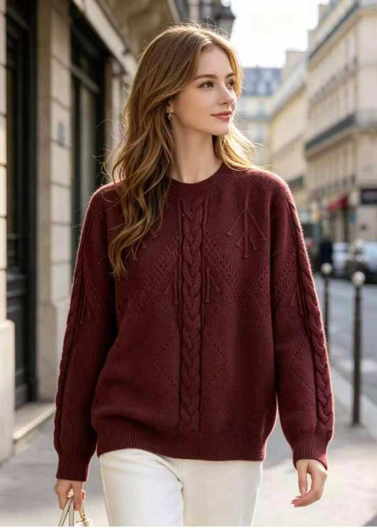 Wholesaler OPTIMUM FASHION - Cable knit sweater