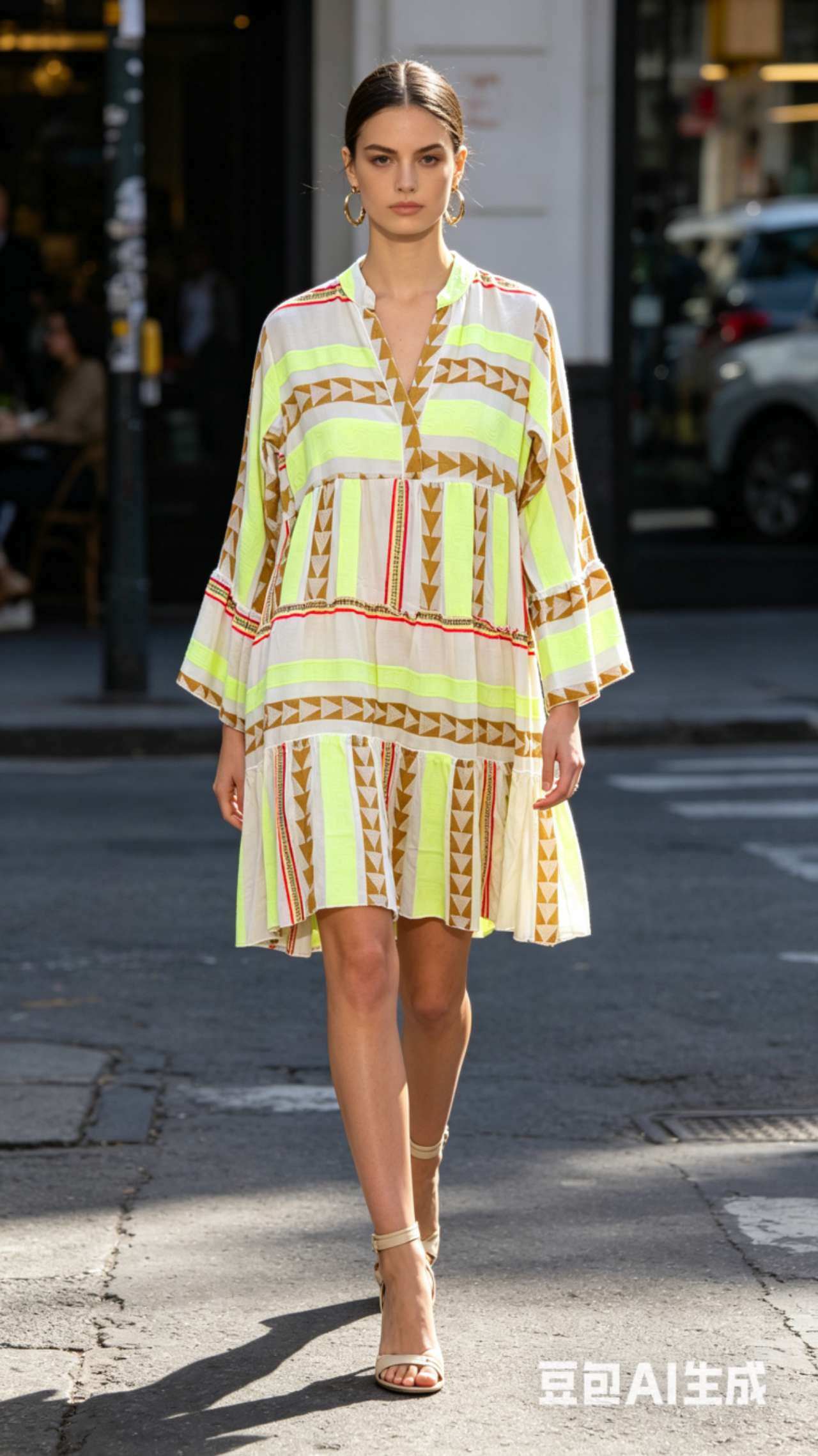 Wholesaler OPTIMUM FASHION - Jacquard dress
