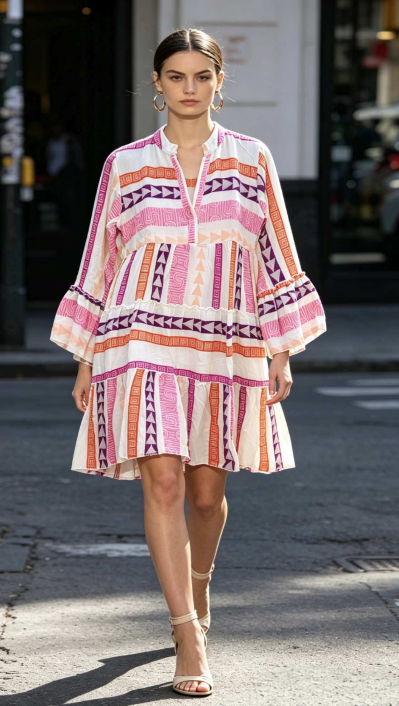 Wholesaler OPTIMUM FASHION - Jacquard dress