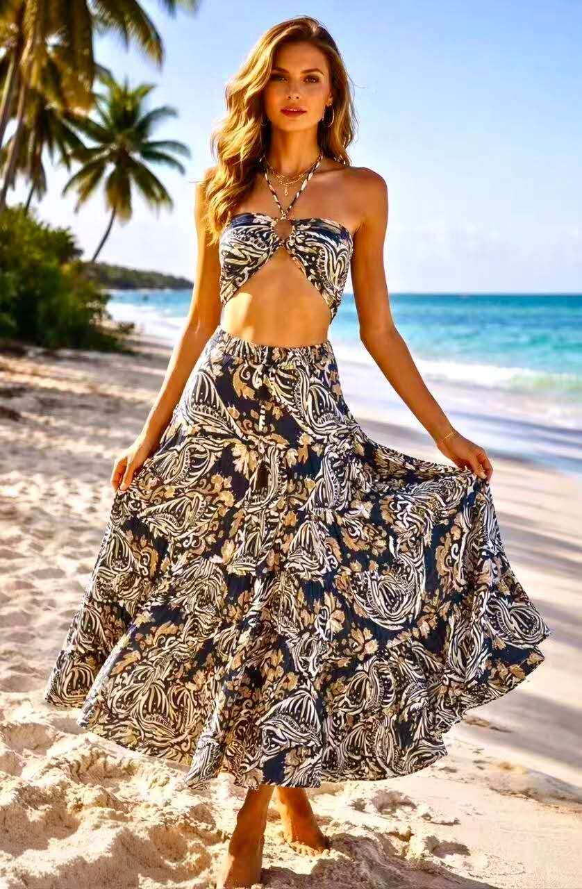 Wholesaler OPTIMUM FASHION - SET WITH TOP AND SKIRT
