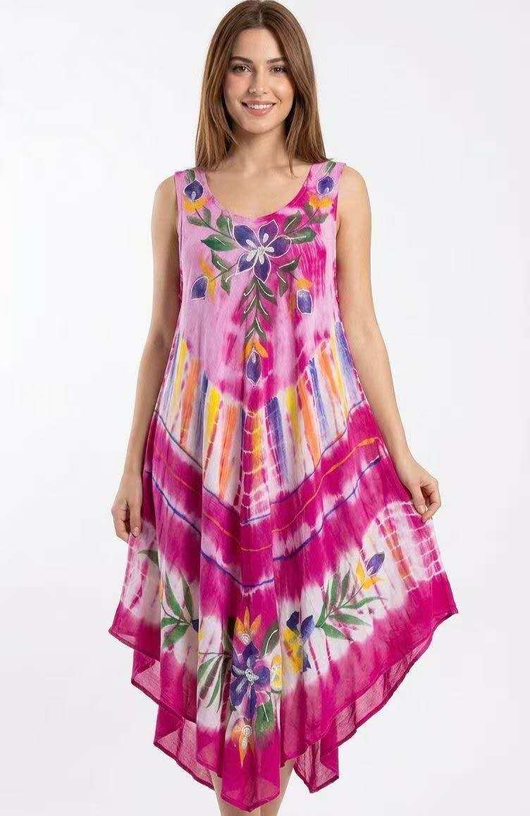 Wholesaler OPTIMUM FASHION - Floral print dress