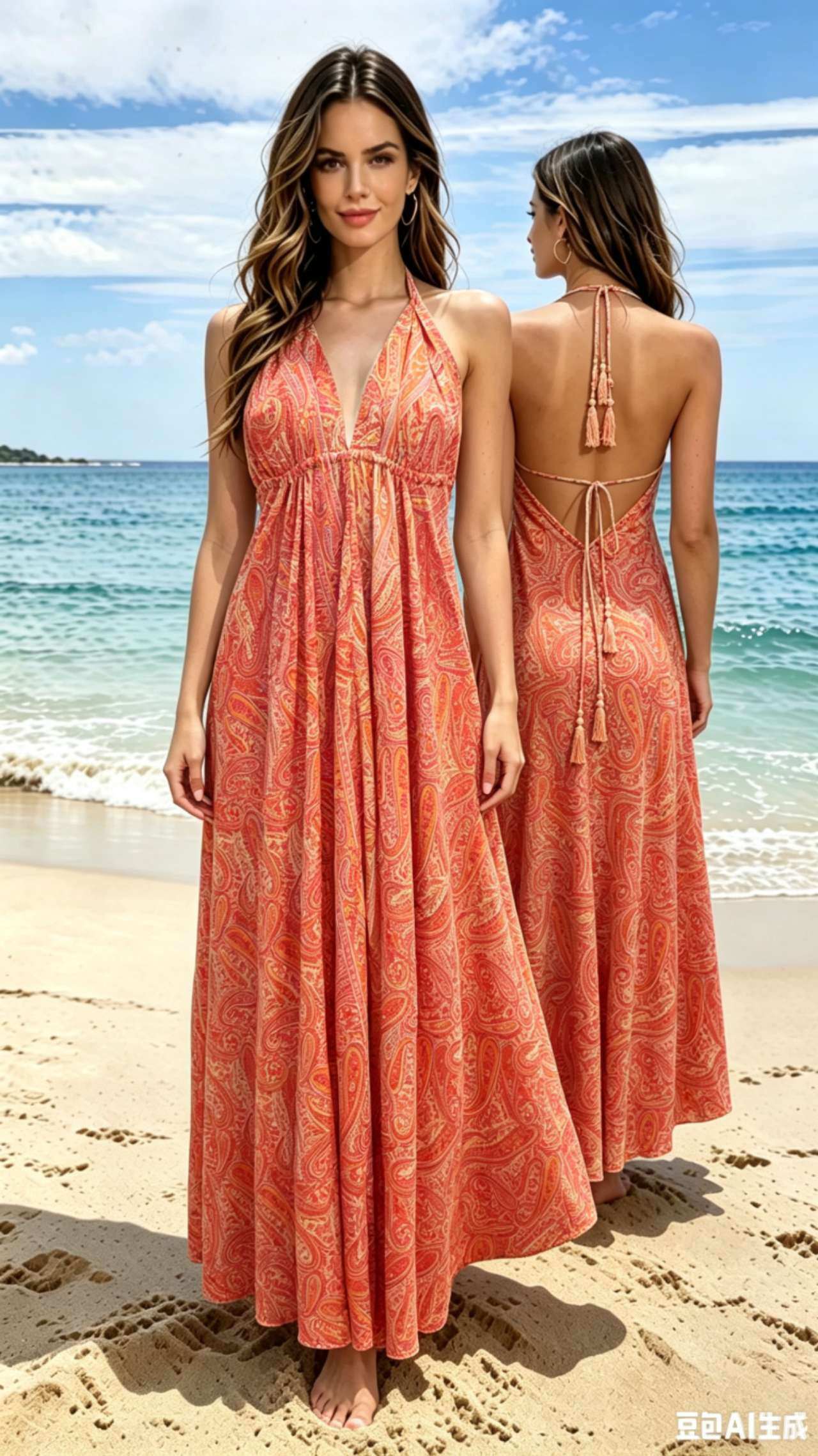 Mayorista OPTIMUM FASHION - Vestidos con estampado vintage