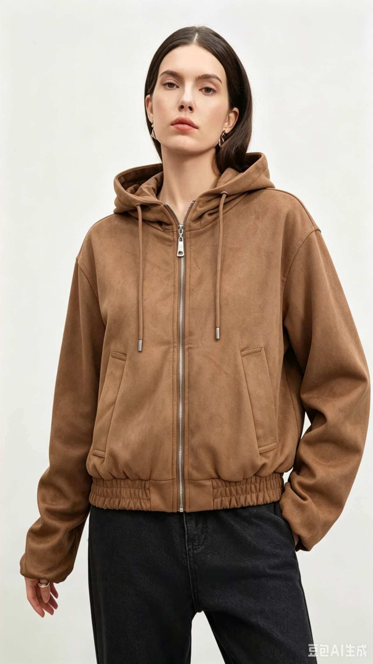 Wholesaler OPTIMUM FASHION - Suede faux leather jacket