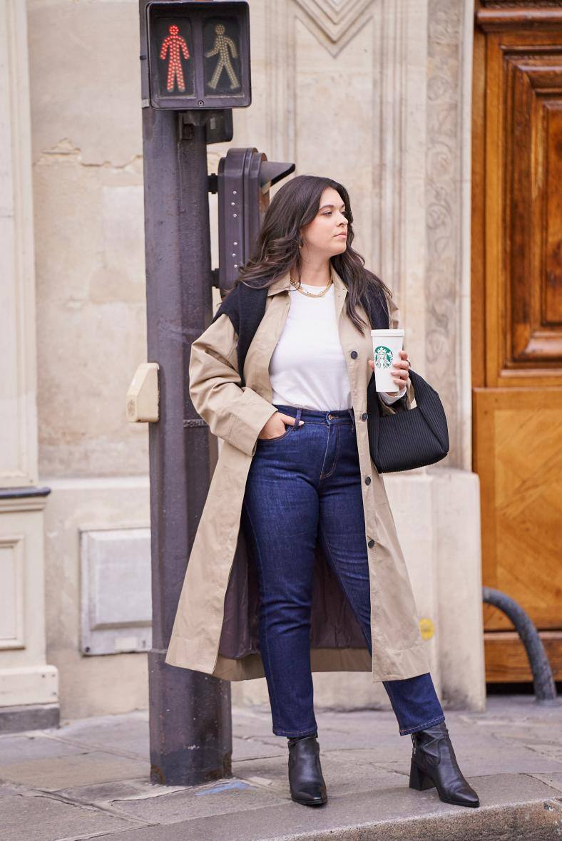 Grossista ORAIJE PARIS - Jeans a vita alta Clara