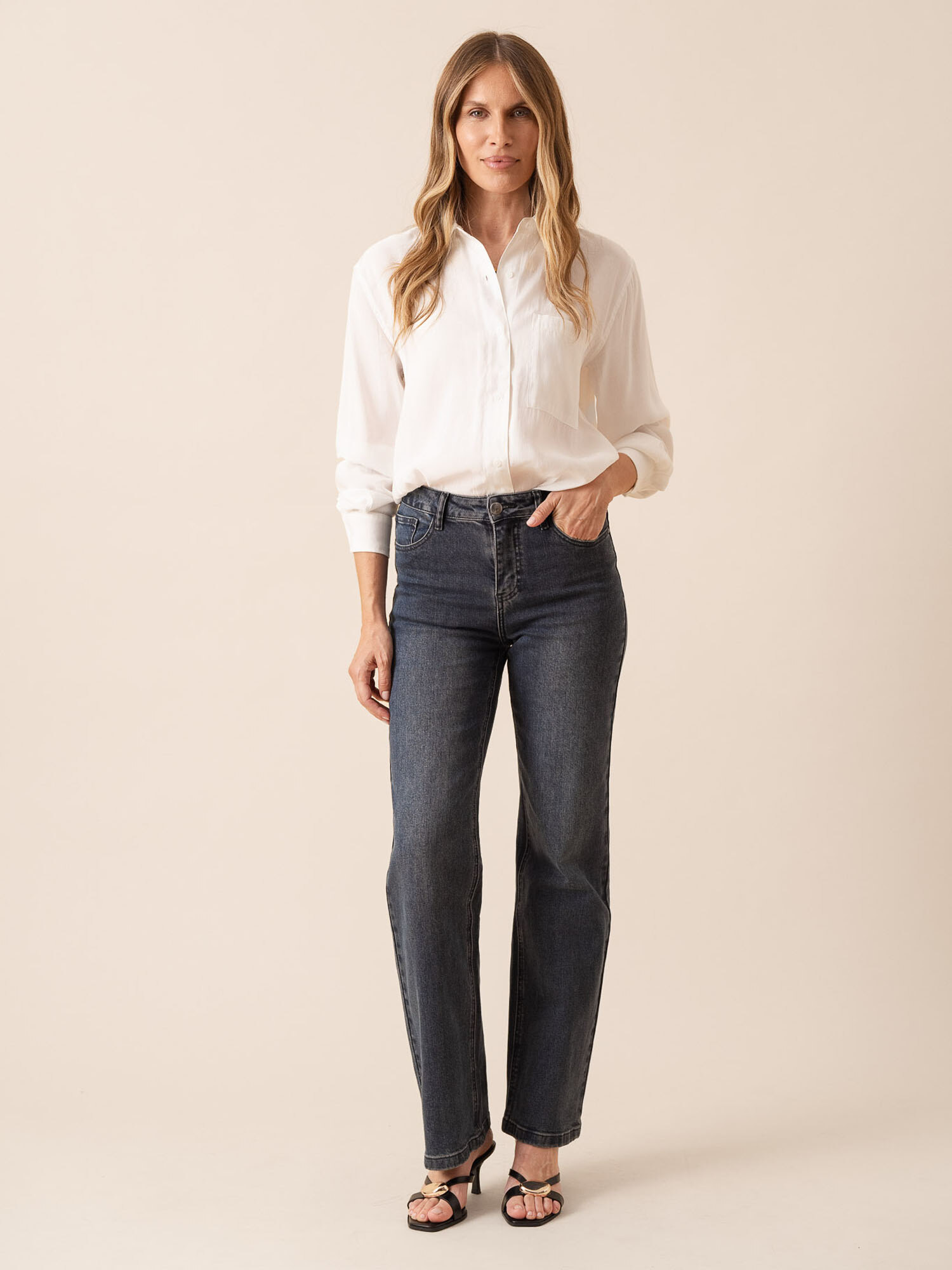 Grossista ORAIJE PARIS - Jeans larghi Barbara