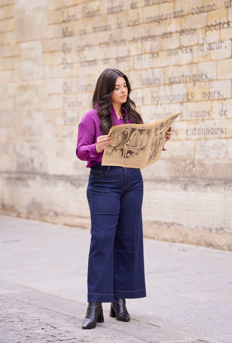 Großhändler ORAIJE PARIS - Weite und kurvige Jeans