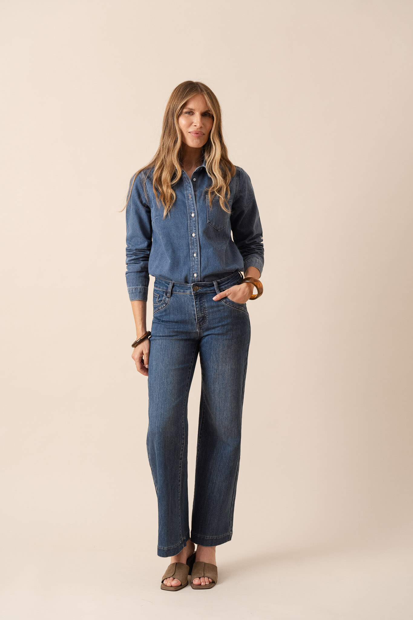 Wholesaler ORAIJE PARIS - Lorie Flare Jeans