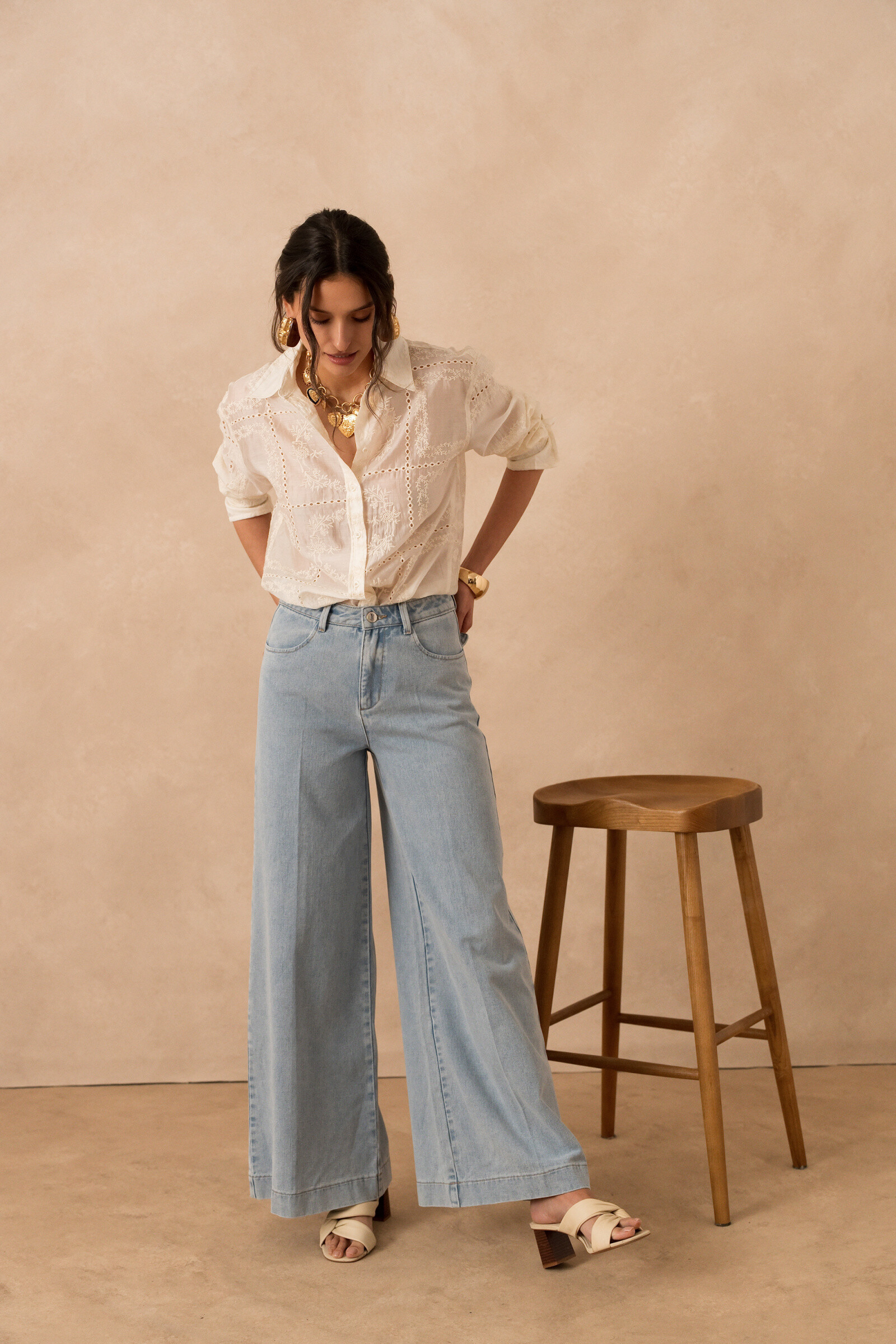 Wholesaler ORAIJE PARIS - Pepino palazzo jeans