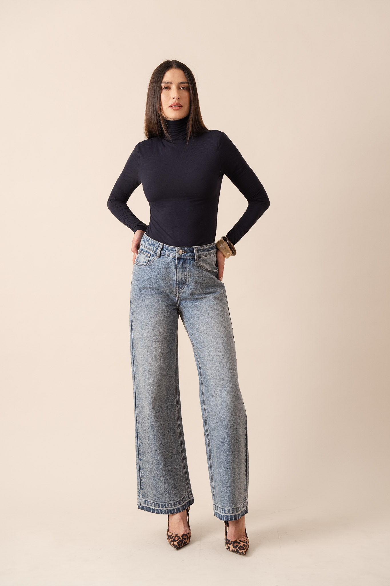 Grossiste ORAIJE PARIS - Jean wide Dora